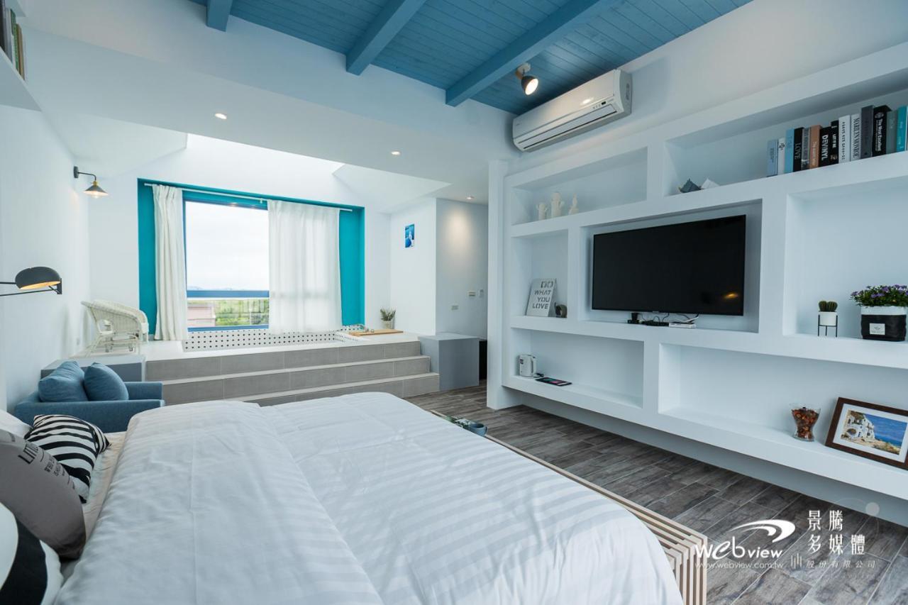 Blue White Apartment Wujie Exterior photo