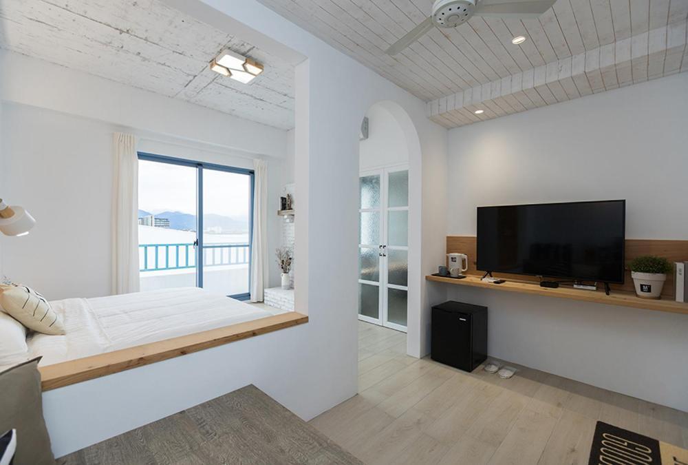 Blue White Apartment Wujie Exterior photo