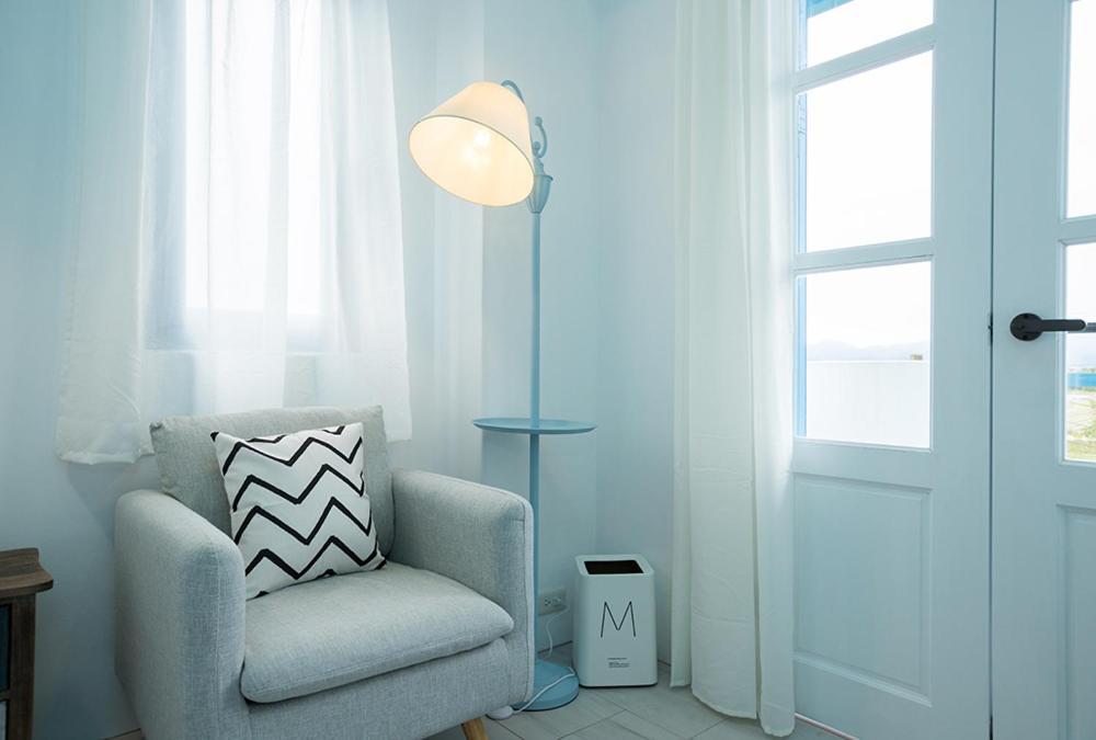 Blue White Apartment Wujie Exterior photo