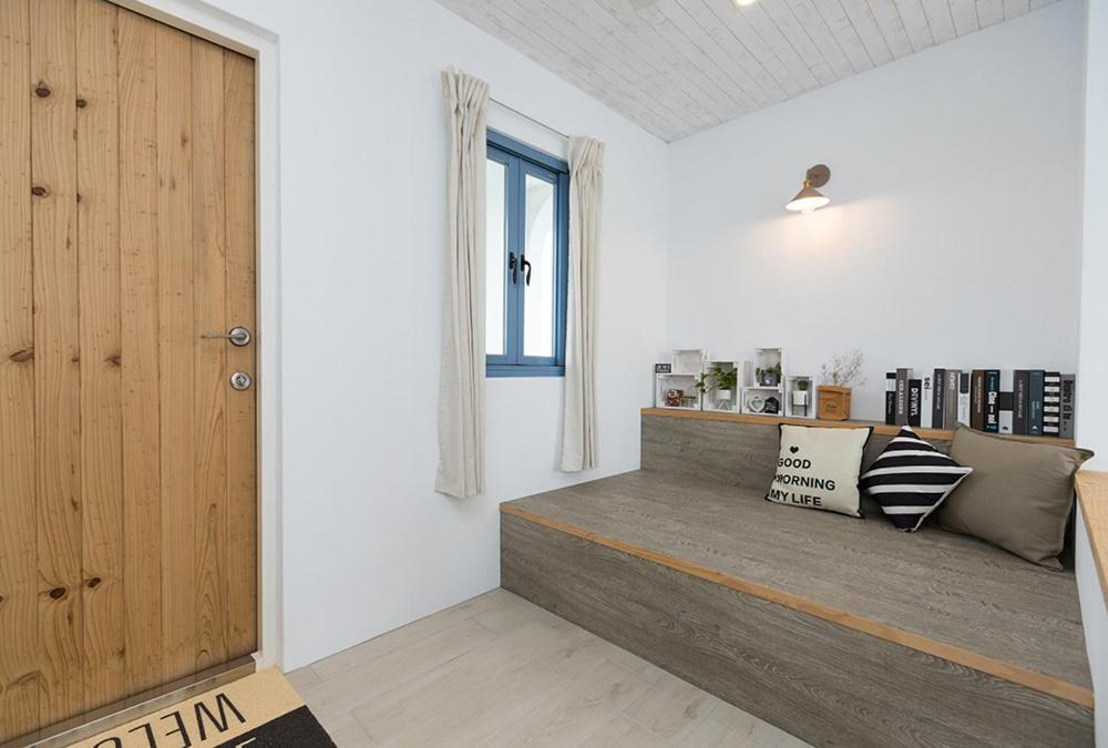 Blue White Apartment Wujie Exterior photo